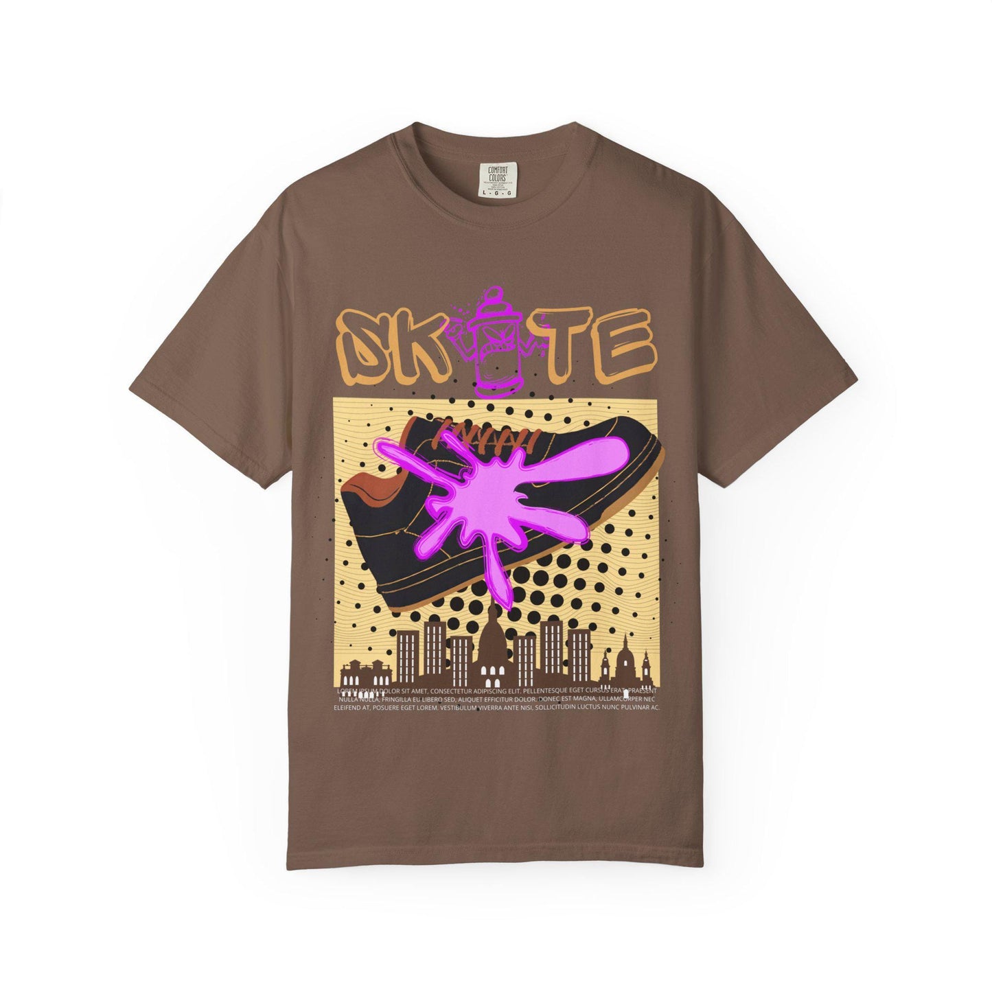 Unisex Skate-Inspired T-Shirt, Streetwear Tee, Graphic Apparel, Casual Wear, Gift for Skaters, Urban Style Shirt
