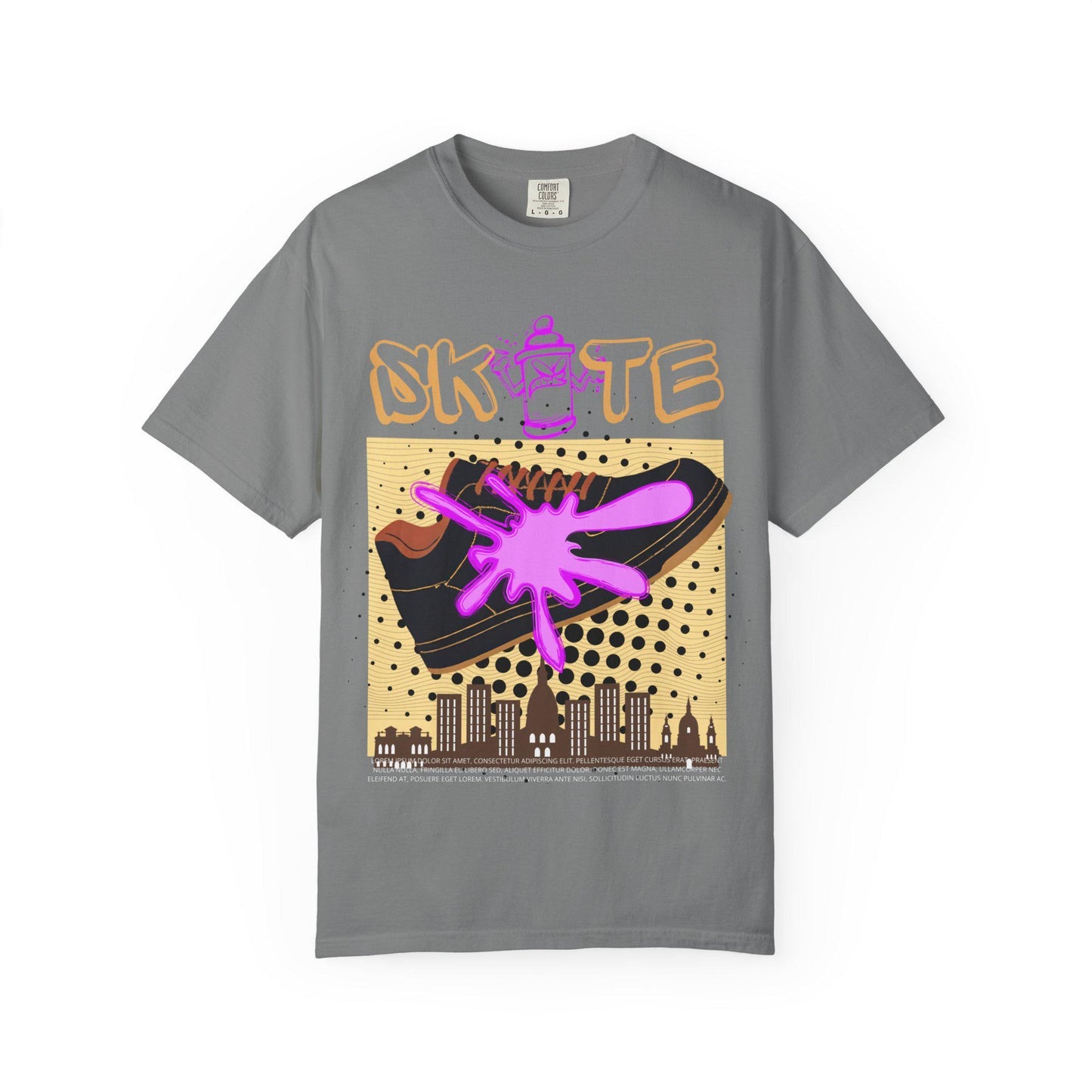 Unisex Skate-Inspired T-Shirt, Streetwear Tee, Graphic Apparel, Casual Wear, Gift for Skaters, Urban Style Shirt