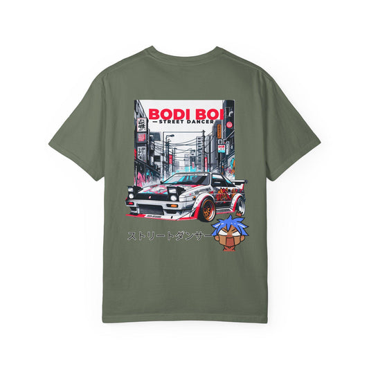Bodi boi Street-Inspired Unisex T-Shirt for Dance and Car Enthusiasts