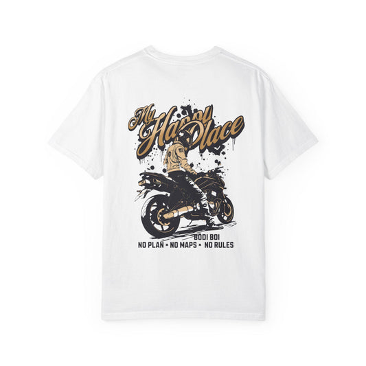 Unisex Graphic T-Shirt - Vintage Motorcycle Vibe, All These Vibes Tee, Cool Casual Wear, Perfect for Summer, Gift for Bike Lovers