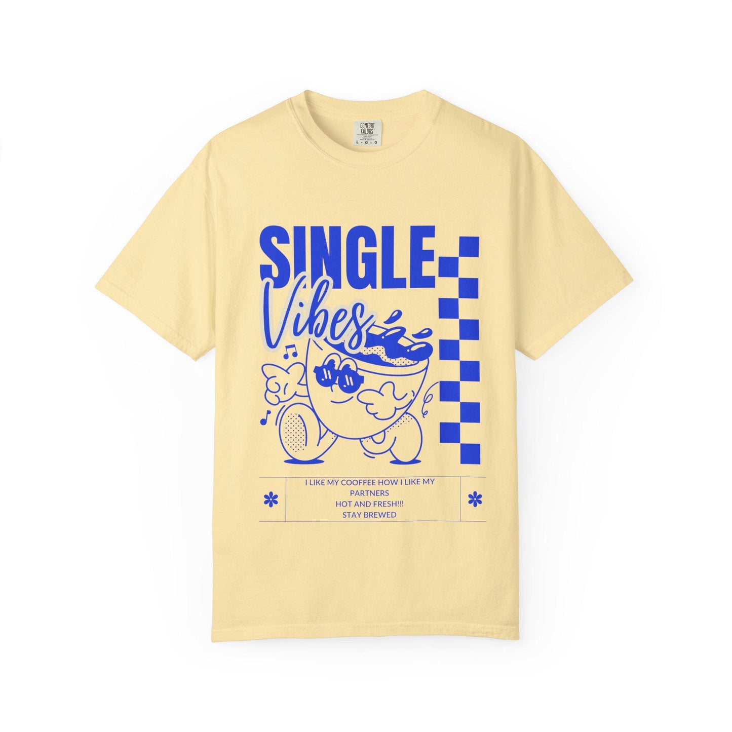 Single Vibes Unisex T-Shirt, Fun Graphic Tee for Casual Wear, Perfect for Singles Awareness Day, Birthday Gift, Summer Hangouts