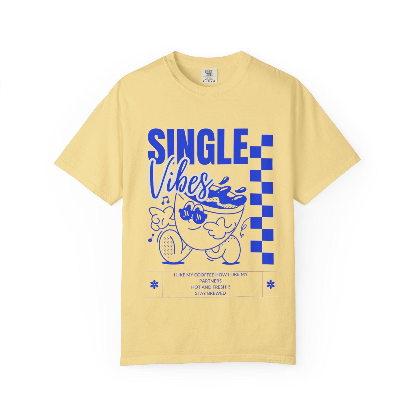 Single Vibes Unisex T-Shirt, Fun Graphic Tee for Casual Wear, Perfect for Singles Awareness Day, Birthday Gift, Summer Hangouts