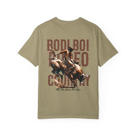 Unisex Cowboy Rodeo T-Shirt, BODI BOI Country Tee, Western Apparel, Country Music Gift, Rodeo Fan Shirt