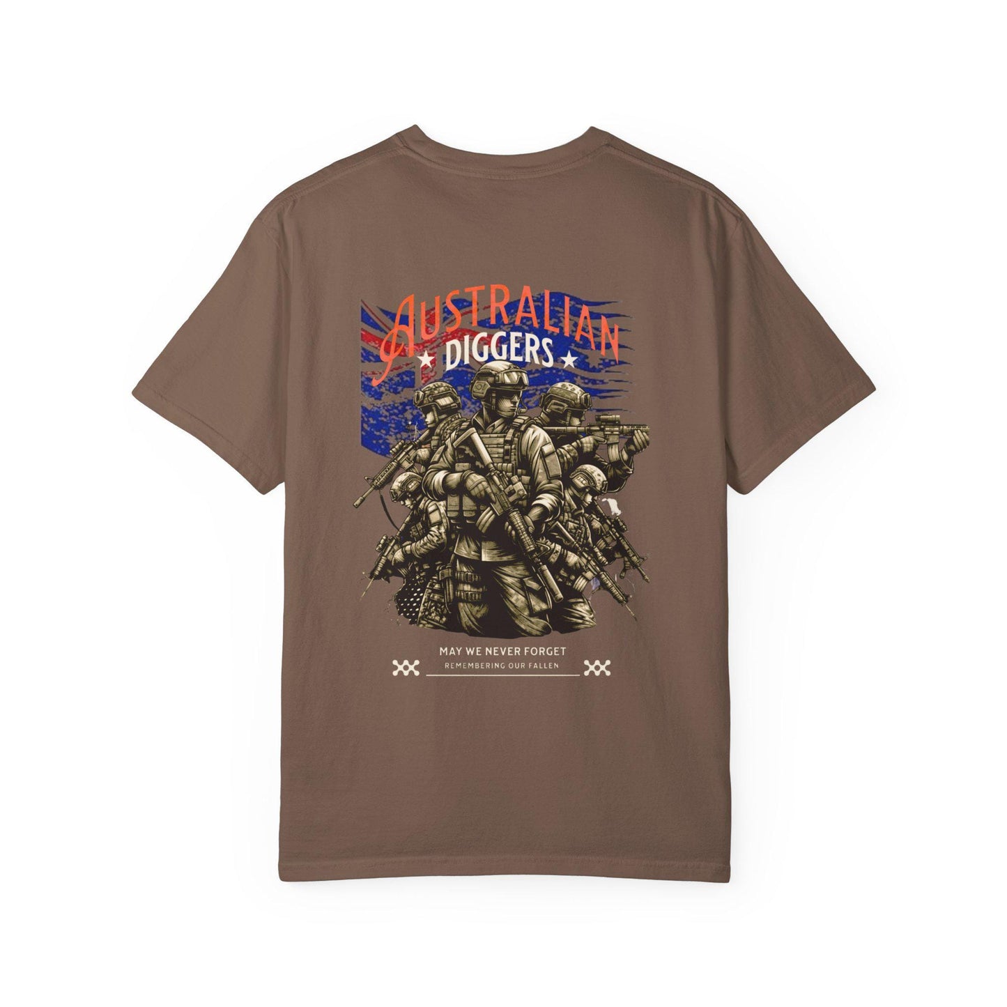 Unisex Garment-Dyed T-Shirt | Australian Diggers Tribute Tee, Military Remembrance Shirt, Heritage Apparel, Veterans Day Gift, Casual [...]
