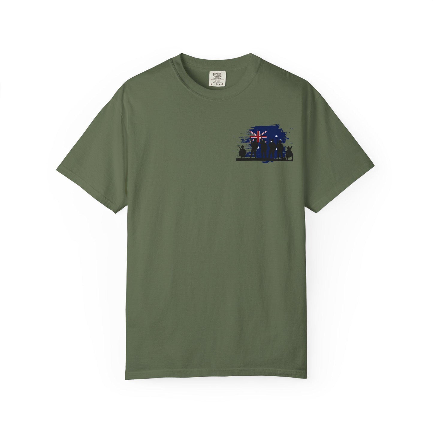 Unisex Garment-Dyed T-Shirt | Australian Diggers Tribute Tee, Military Remembrance Shirt, Heritage Apparel, Veterans Day Gift, Casual [...]