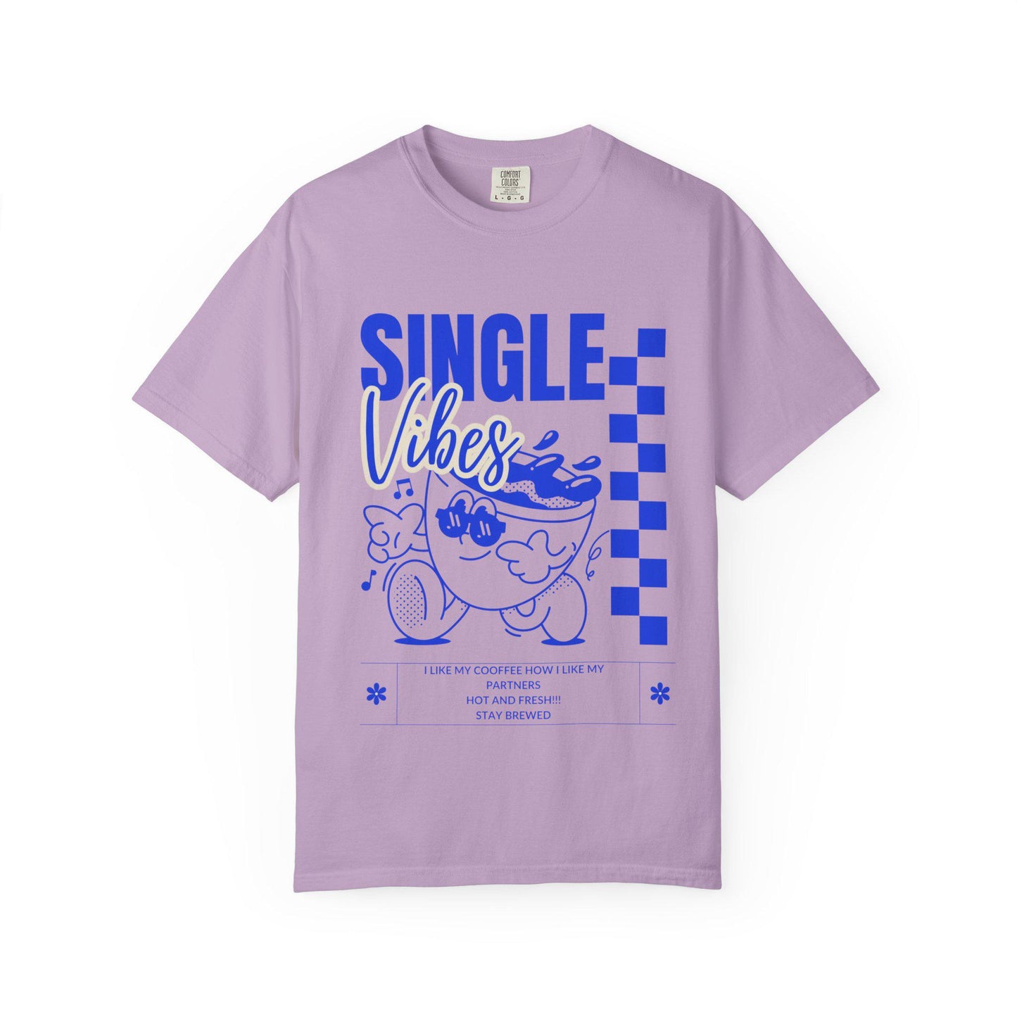 Single Vibes Unisex T-Shirt, Fun Graphic Tee for Casual Wear, Perfect for Singles Awareness Day, Birthday Gift, Summer Hangouts