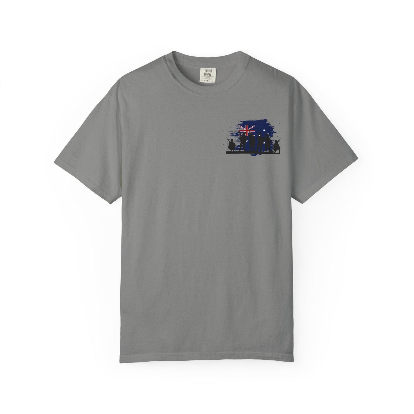 Unisex Garment-Dyed T-Shirt | Australian Diggers Tribute Tee, Military Remembrance Shirt, Heritage Apparel, Veterans Day Gift, Casual [...]