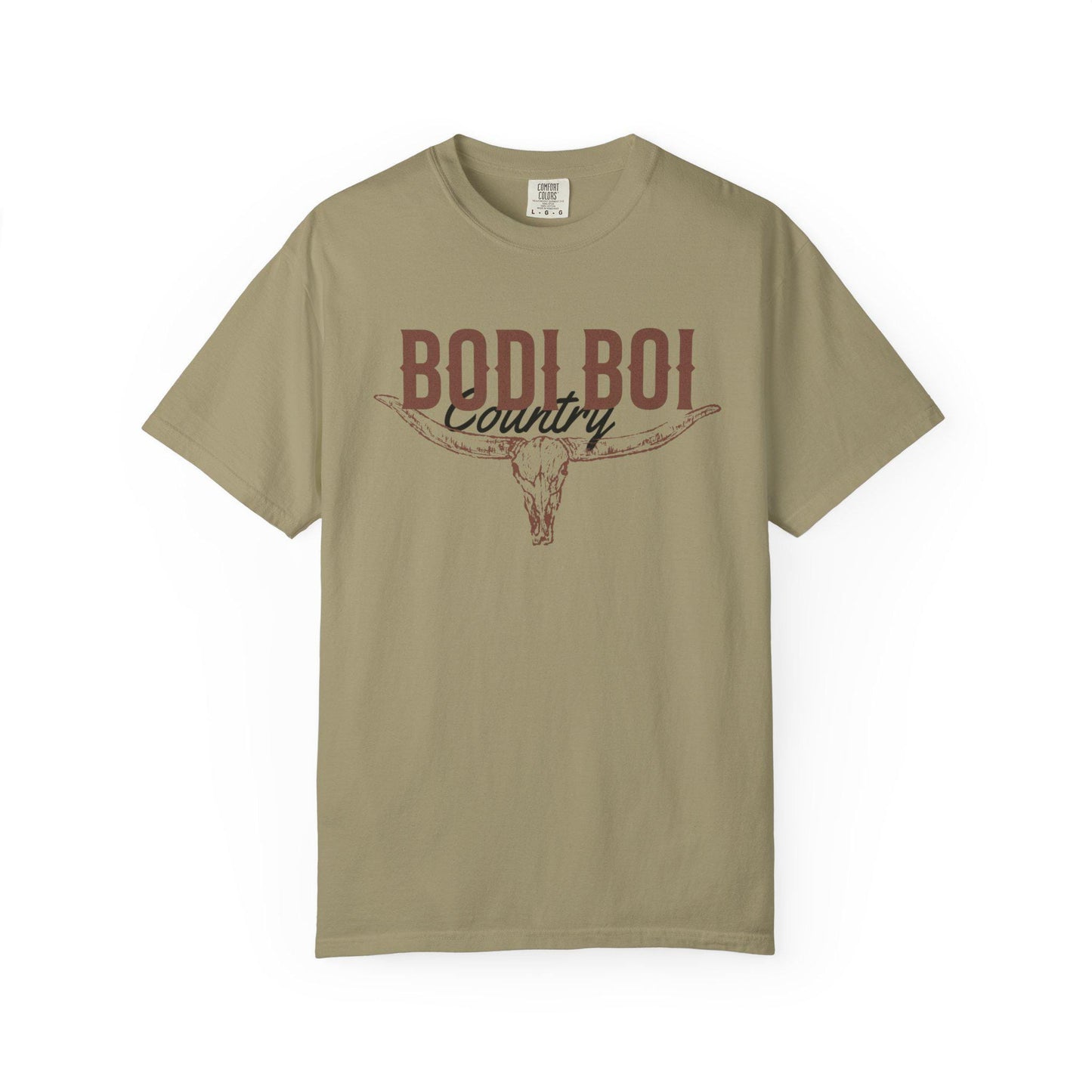 Unisex Cowboy Rodeo T-Shirt, BODI BOI Country Tee, Western Apparel, Country Music Gift, Rodeo Fan Shirt