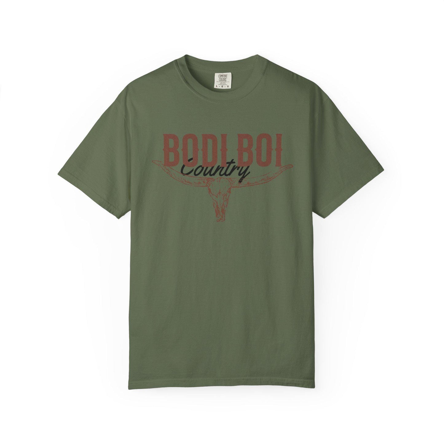 Unisex Cowboy Rodeo T-Shirt, BODI BOI Country Tee, Western Apparel, Country Music Gift, Rodeo Fan Shirt