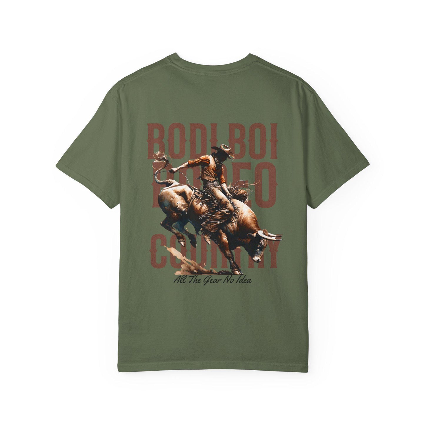 Unisex Cowboy Rodeo T-Shirt, BODI BOI Country Tee, Western Apparel, Country Music Gift, Rodeo Fan Shirt