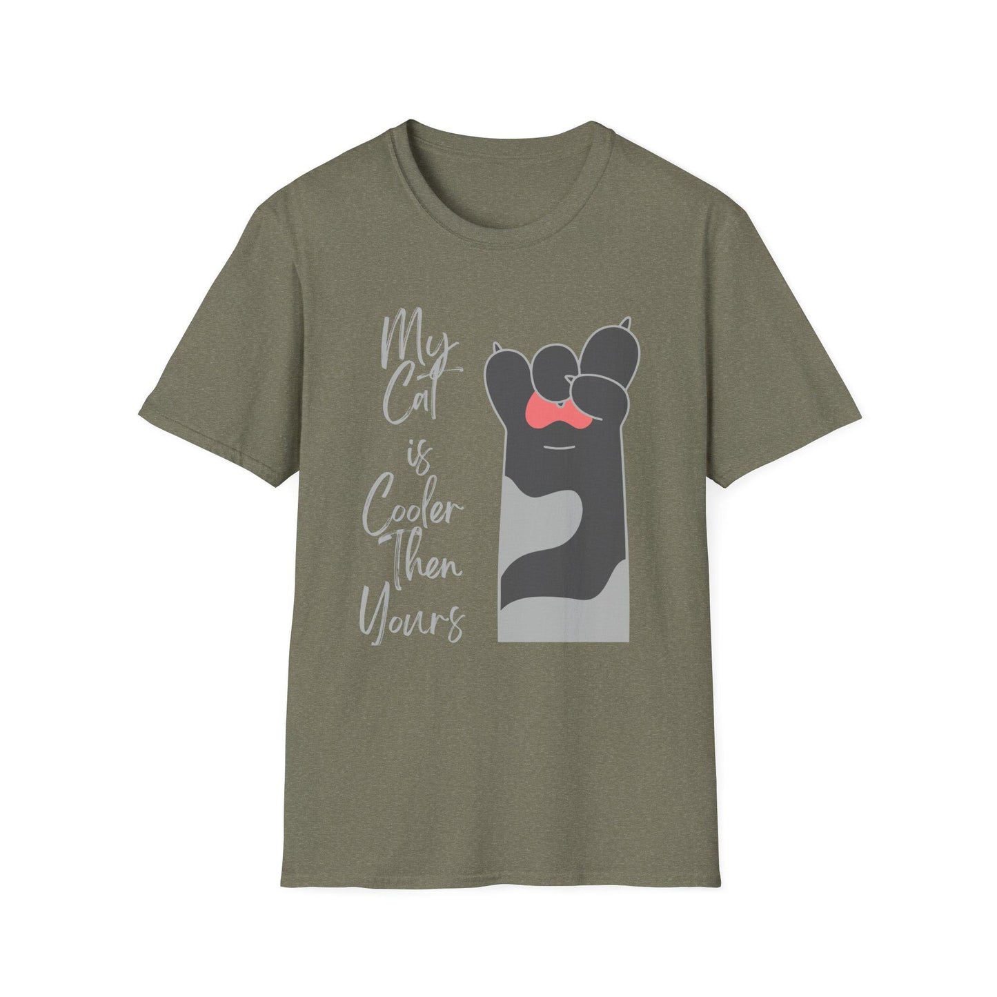 Cat Lover my cat is cooler Unisex T-Shirt: My Cat is Cooler Than Yours