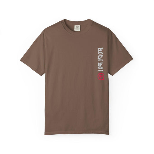 Garment-Dyed Unisex T-Shirt with Bold Koi Design, Trendy Streetwear, Gift for Casual Wear, Unique Graphic Tee, Perfect for Summer Vibes