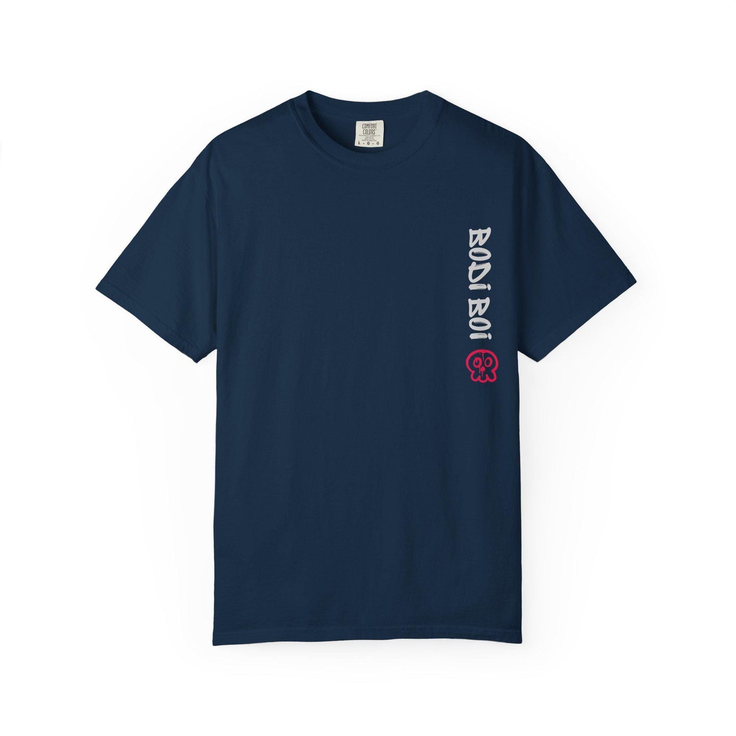 Garment-Dyed Unisex T-Shirt with Bold Koi Design, Trendy Streetwear, Gift for Casual Wear, Unique Graphic Tee, Perfect for Summer Vibes
