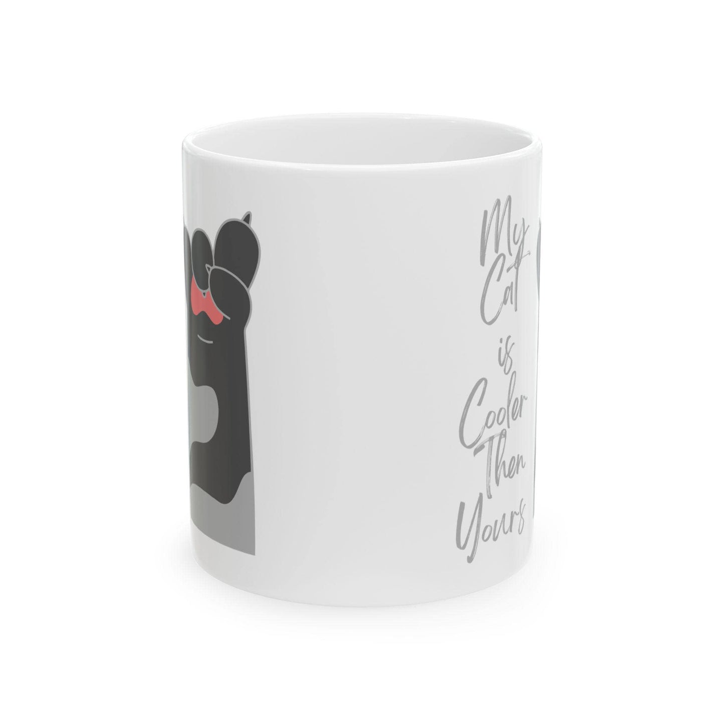 Cool Cat my cat is cooler then yours Lover Ceramic Mug - Perfect Gift for Cat Owners